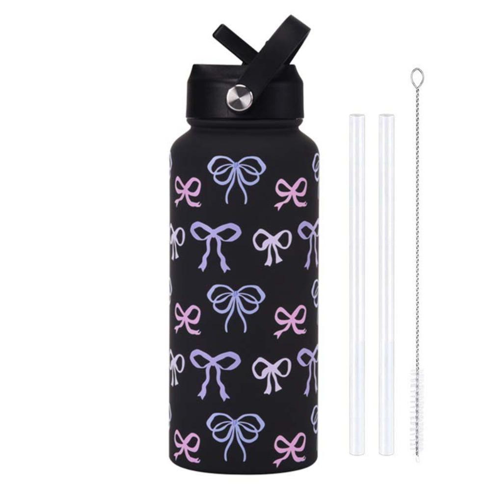 

Aesthetic 1000ML Thermos Bottle Portable Thermal Water Bottle Household Style 1