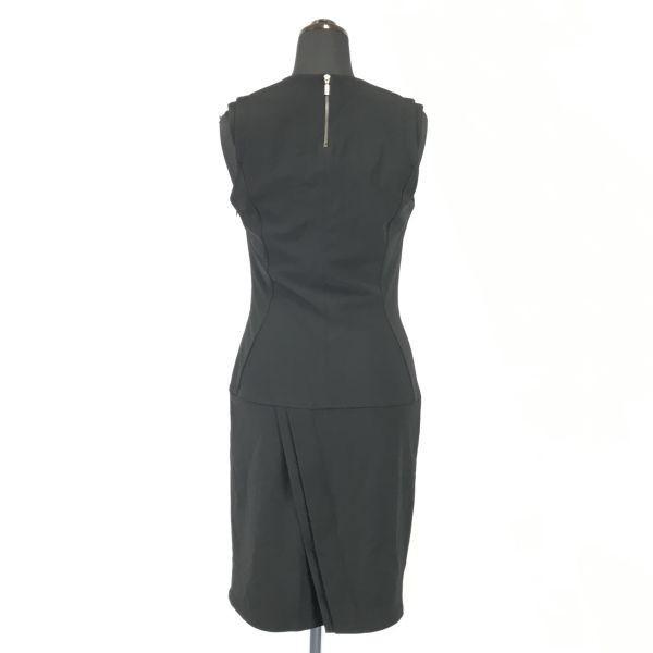 24,000 Yen Tag Attached ADOLFO DOMINGUEZ Sleeveless Knee-Length Tight Dress Black Women's L 40