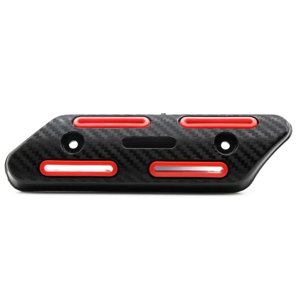 Universal 1Pc Colorful Off-road Motorcycle Exhaust Silencer Tube Heat Shield Protector Protection Pit Cover Tube Accessories