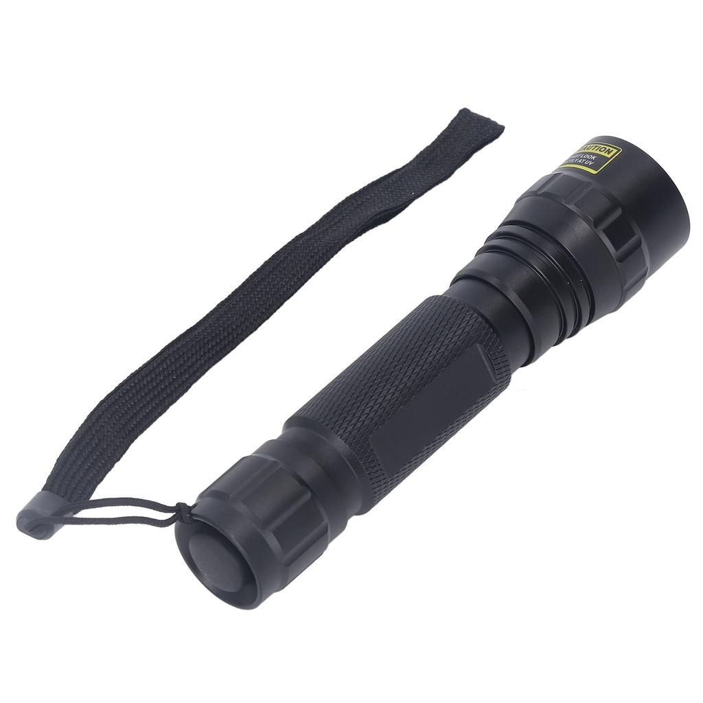 UV Flashlight Curing Light Blacklight 365nm 5W Portable Inspection Tool for Coin Stamp