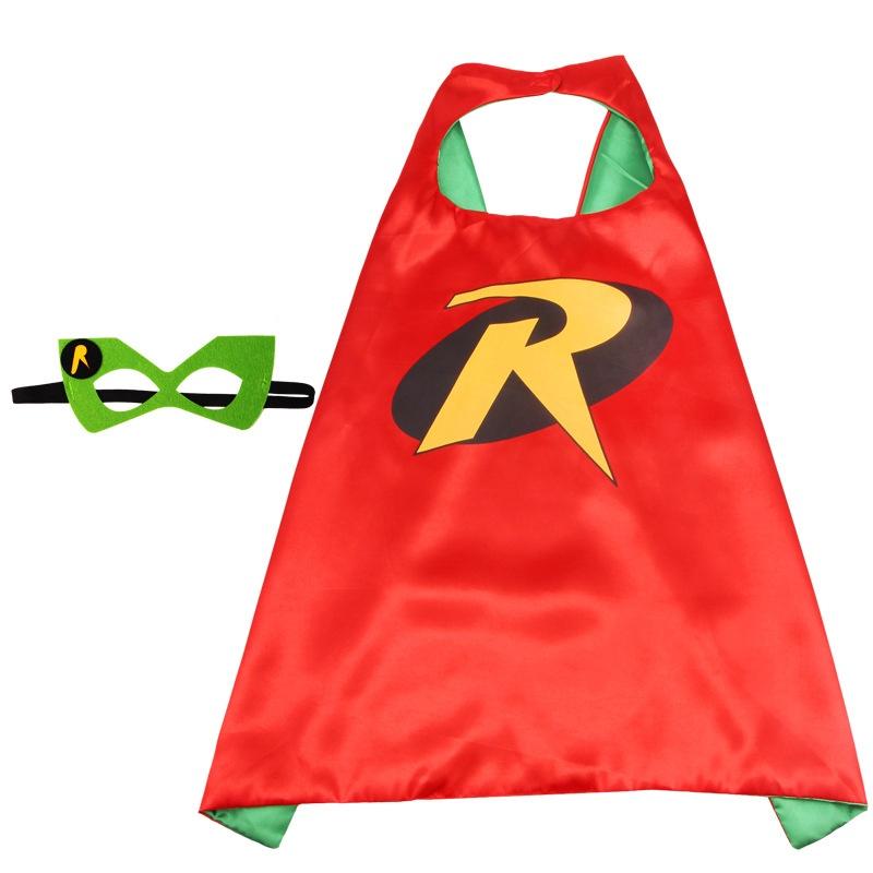Superhero Cloak Adult Children Cape With Mask For Ultimate Halloween Costume Experience