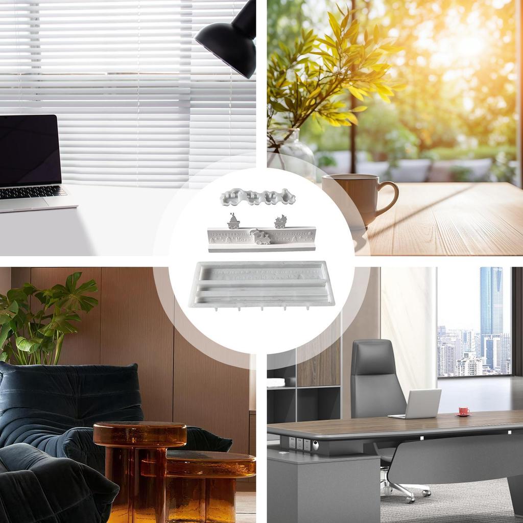 Silicone Casting Mold Silicone Crafting Mold For 24-Day Christmas Countdown Epoxy Resin Decoration Making Tool For Winter