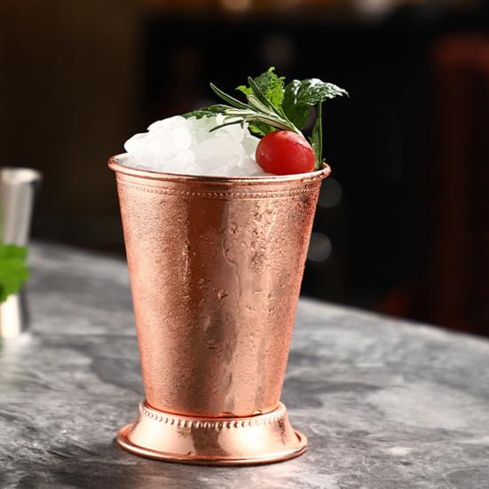 400ml Julep Cups Stainless Steel Drinking Glasses Vintage Metal Cocktail Cup for Derby Party Supplies Home Restaurant Outdoors Camping