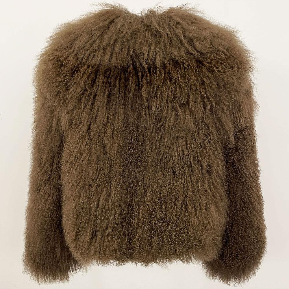 OFTBUY Real Mongolia Sheep Fur Coat Winter Jacket Women Natural Thick Warm Outerwear Streetwear Turn Down Collar New Fashion