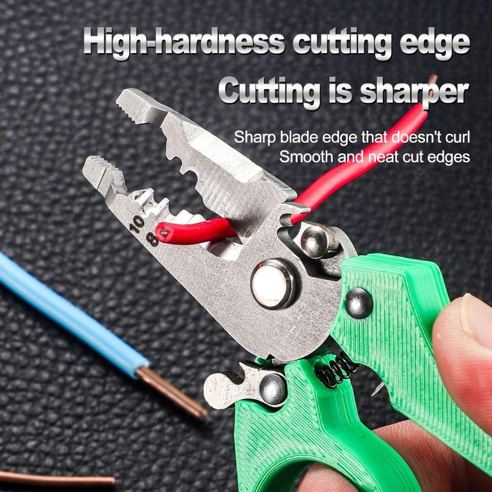 Anti-slip Micro Wire Strippers Small Cable Plier Wire Stripper Tool Cable Stripping Tasks
