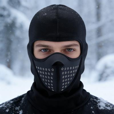 Sturmhaube Skigesichtsschutz Herren Damen Outdoor Kaltwetter Winter Motorrad Snowboard Fahren Radfahren Winddicht Thermisches Fleece Gesichtsmaske Nackenschutz