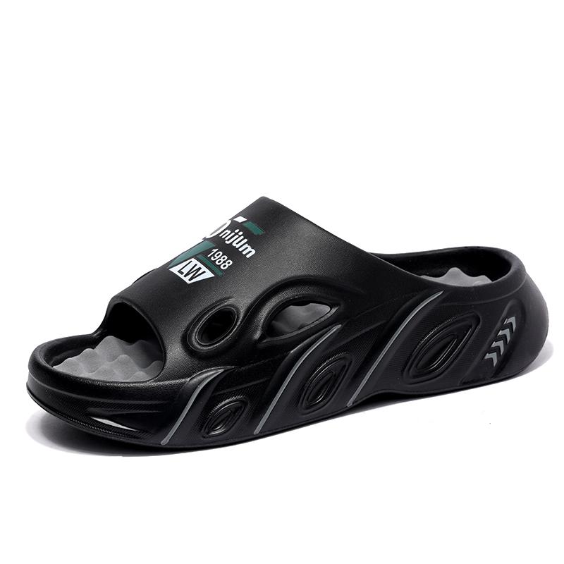 Papuci de bărbați Noi mărime mare Modă cu talpă groasă casual Sandale sport pentru bărbați EVA ușoare respirabile pantofi de plajă de exterior pentru bărbați