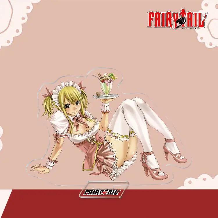 

Аніме Fairy Tail Акрилові декоративні ремесла Іграшки Колекційні фігурки Настільні прикраси для дому