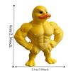 Defined Legs Muscle Duck Statue 3D Printed Muscular Duck Statue  Table Ornaments