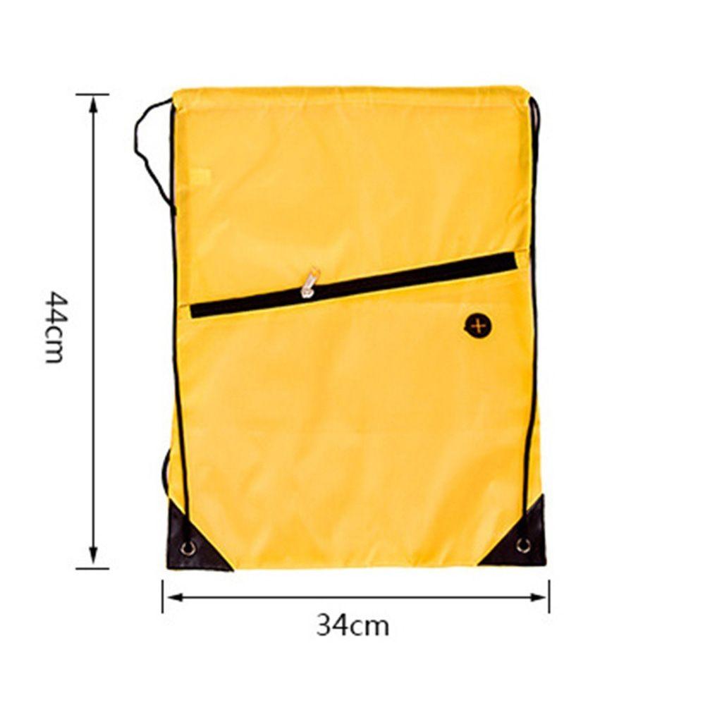 Sport Book Storage Gym School Waterproof Drawstring Bag Backpack Pack Pouch
