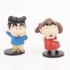 Adorable Crayon Shin-chan Collectible Pvc Figures 8 Styles 5 Generations Cute Anime