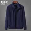 JEEP SPIRIT Men's Stand Collar Casual Jacket