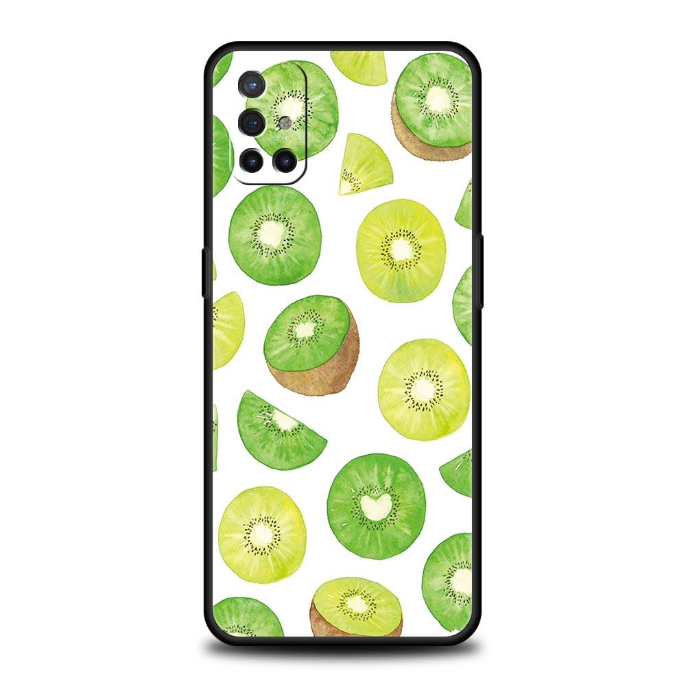 Fruit Juice Flower Pattern Phone Case For OnePlus 13 12 11 10 9 8 7T Pro 13R 12R 10R 9RT 8T Nord N200 2T CE 2 3 5G Lite Cover