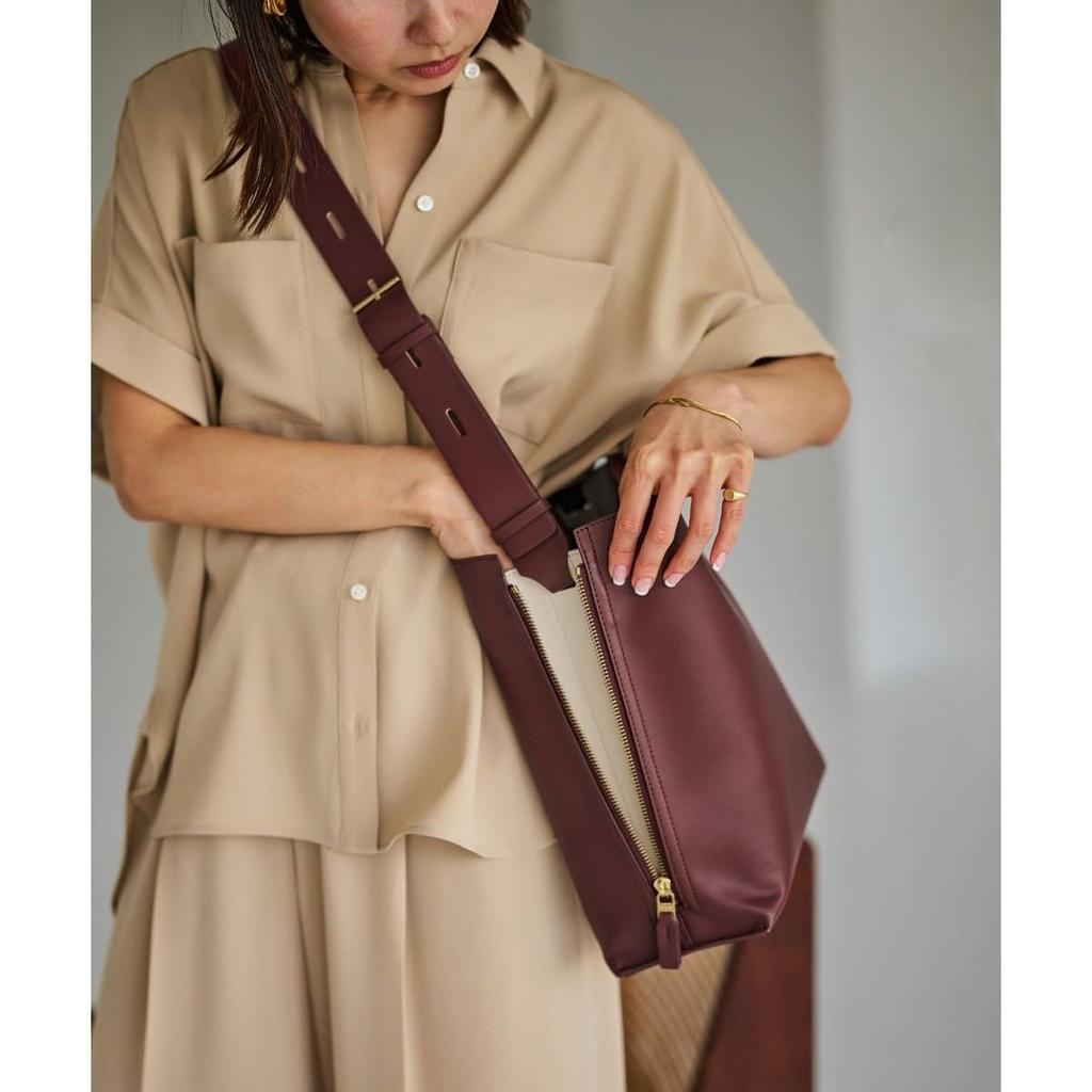 ROPE & PAULO EPOR Y BAG Shoulder Bag, Medium, Women's, Light Gray