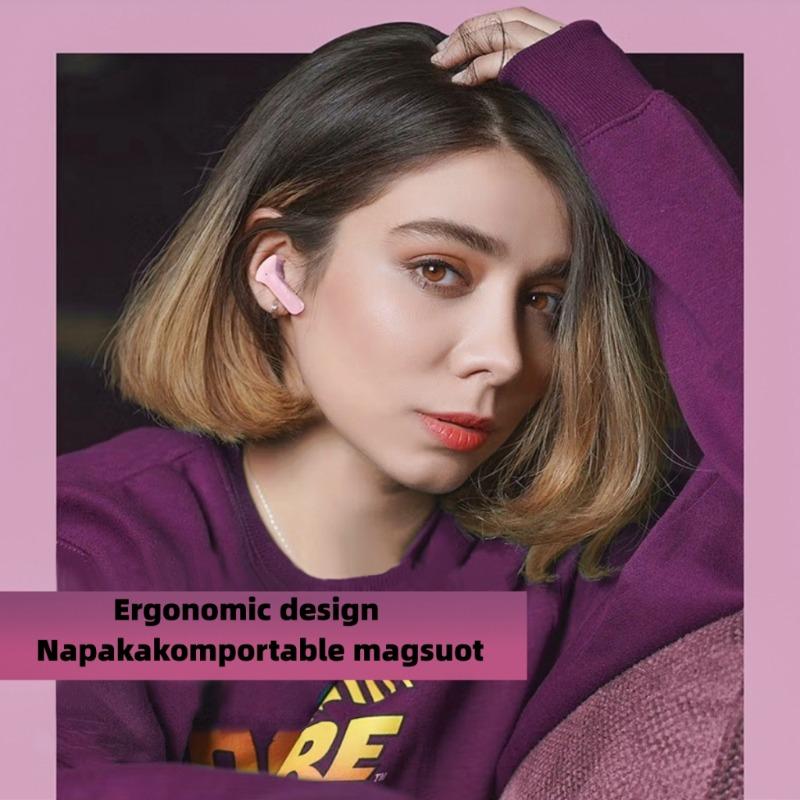 Original T2 Headphones 5.3 Wireless Earphones Bluetooth Headset Noise Cancelling HD HiFi Stereo Earbuds For Huawei Xiaomi iPhone