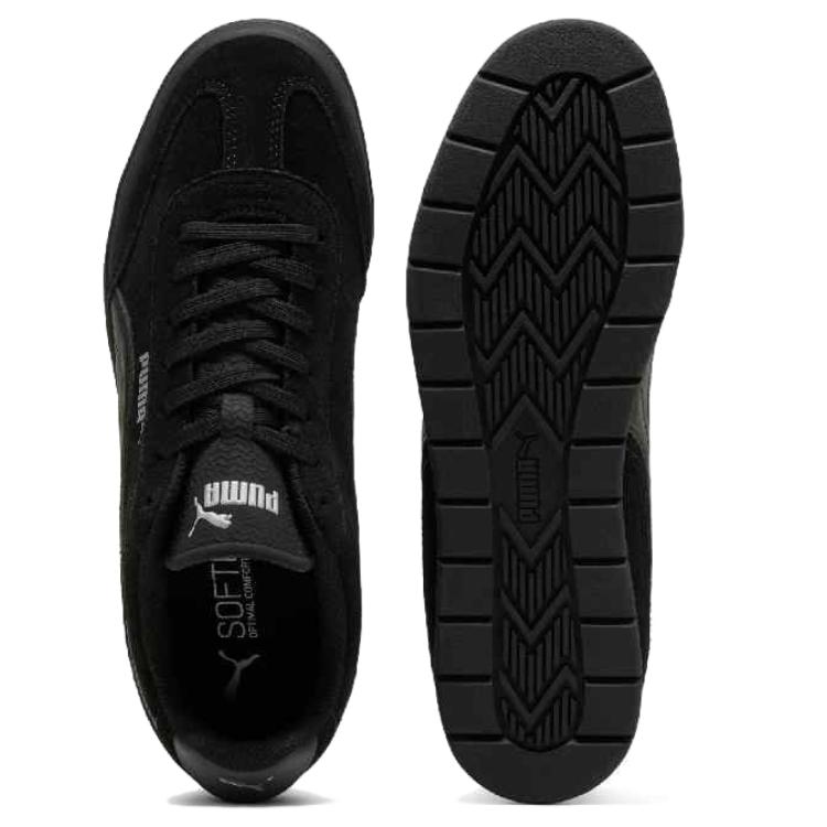New PUMA Cushioning Lightweight Low Top Skateboard Shoes Unisex Black 402614-03