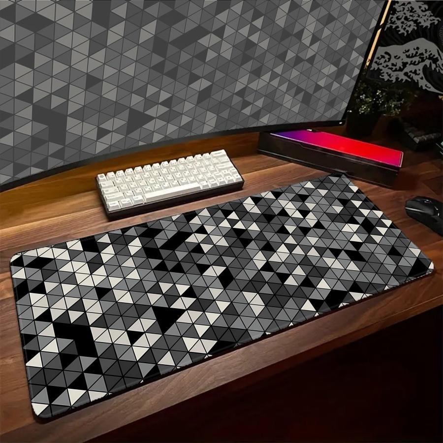 Gaming Mouse Pad Abstract Large Mousepad Gamer Speed Accessories Keyboard Pads Nonslip Rubber Art Line Desk mat