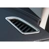 2015-21 Dashboard Side Outlet Vent Covrs Trim Sliver Steel For Benz C-Class W205