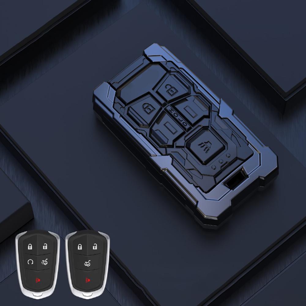 

Zinc Alloy Car Key Case Shell For Cadillac Ats-L Xts Xt4 Xt5 Xt6 Cts Ct4 Ct5 Ct6 Ats 28T Srx Escalade Keychain Auto Accessories