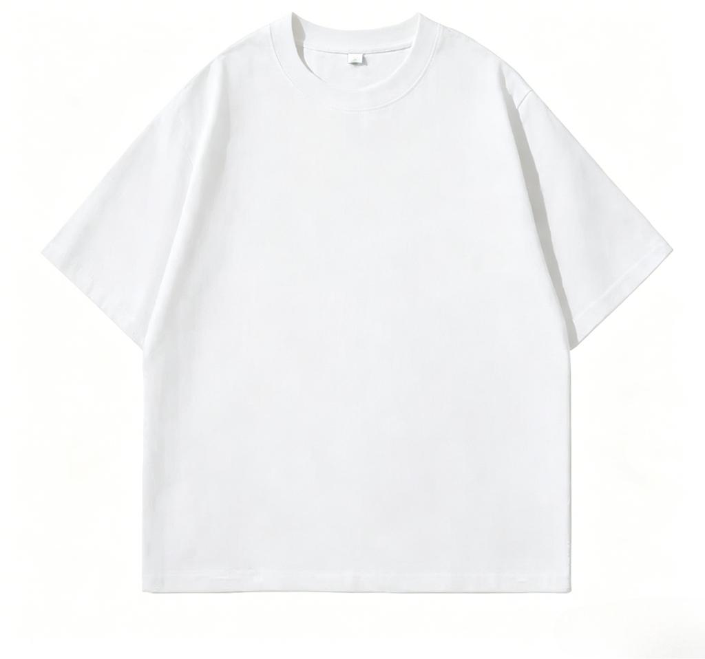 Unisex Solid Blank Crew Neck Tshirt Basic Pure Cotton Loose Short Sleeve Minimalist Daily Casual Oversized Streetwear Top
