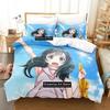 3D Print Fashion Anime Weathering With You Bedding Set Boys Girls Twin Queen Full Size Duvet Cover Pillowcase Bed Adult Bedroom