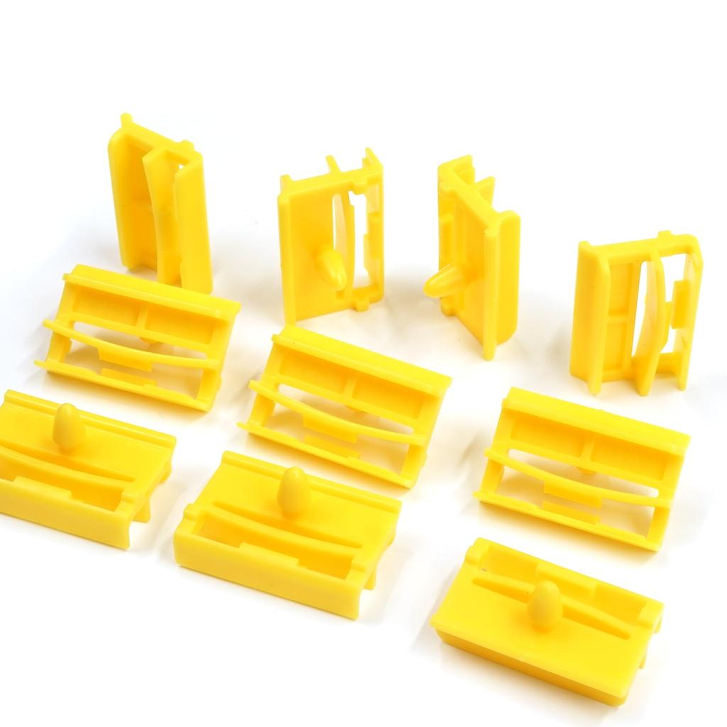 ECF5075 10 Pieces Rocker Panel Moulding Clamp Clips for BMW 3 Series E90 E91 2004-2012 51777166869 