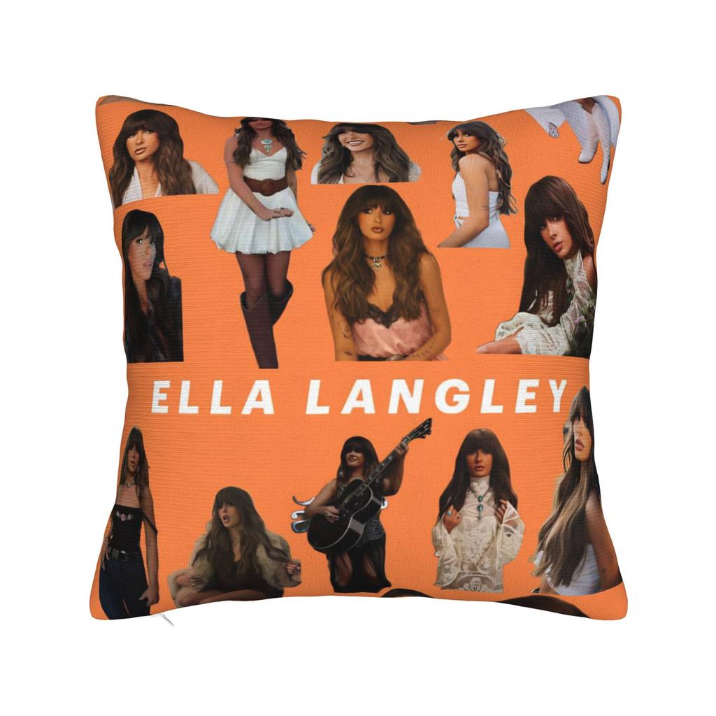 Ella Langley Tour Pillow Cover Merch Printed Cushion Cover Decorations Pillow Case Cover Home Multiple Sizes