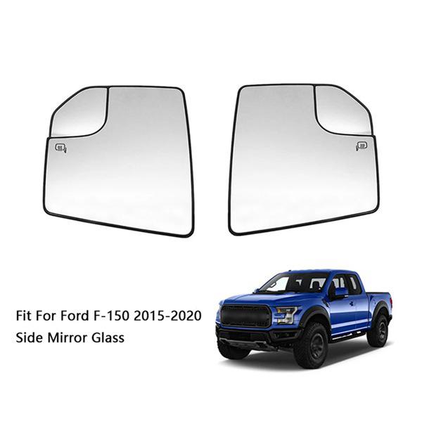 FL3Z17K707B Right Side Mirror Glass for 2015-2022 Ford Raptor F150.