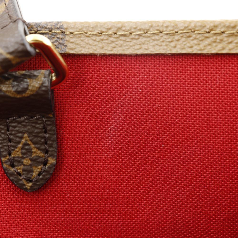 Louis Vuitton Unterwegs GM Tragetasche M45320 Monogram Giant 2WAY Schulter Braun Monogram Canvas/Monogram Reverse Damen Gebraucht