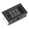 DC4-28V  -40~120℃ Digital Voltmeter Thermometer 0.28" LED Display with 1meter NTC 10K Temp Probe for Car, Motorcycle 5V 12V 24V
