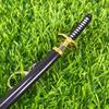 6inch Metal Roronoa Zoro Katana Anime One Piece Luffy Ninja Knife Japanese Katana Fake Sword Steel Original Samurai Sabre Gift