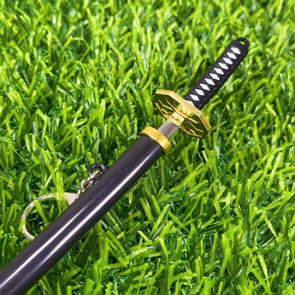 6inch Metal Roronoa Zoro Katana Anime One Piece Luffy Ninja Knife Japanese Katana Fake Sword Steel Original Samurai Sabre Gift