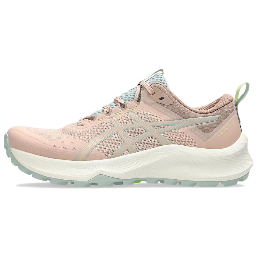 Asics Trabuco Terra 3 Fashion Comfortable Versatile Trendy Mesh Shock Absorbing Breathable Low Top Running Shoes Women sneaker Pink 1012B925-700