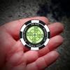 Golf Ball Marker with High Precision Portable Putting Green Reader Plastic Golf Marker Clip Professional Green Reading Training