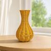 Wicker Vase | vintage cottage Style, Lightweight Decorative item, Woven Vase, for Shelf L