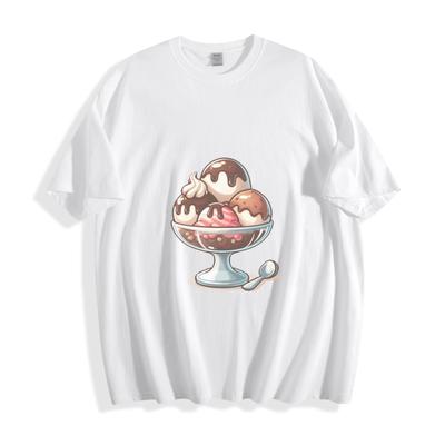 Chocolate Sundae Supreme T-Shirt - Decadent Dessert Delight Unisex Tee