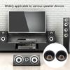 High Performances Subwoofer Port Tube Bass Tube for Speaker Systems Large 99mm Vent Opening Enhances Low Frequencies