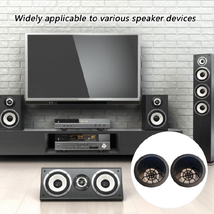 High Performances Subwoofer Port Tube Bass Tube for Speaker Systems Large 99mm Vent Opening Enhances Low Frequencies