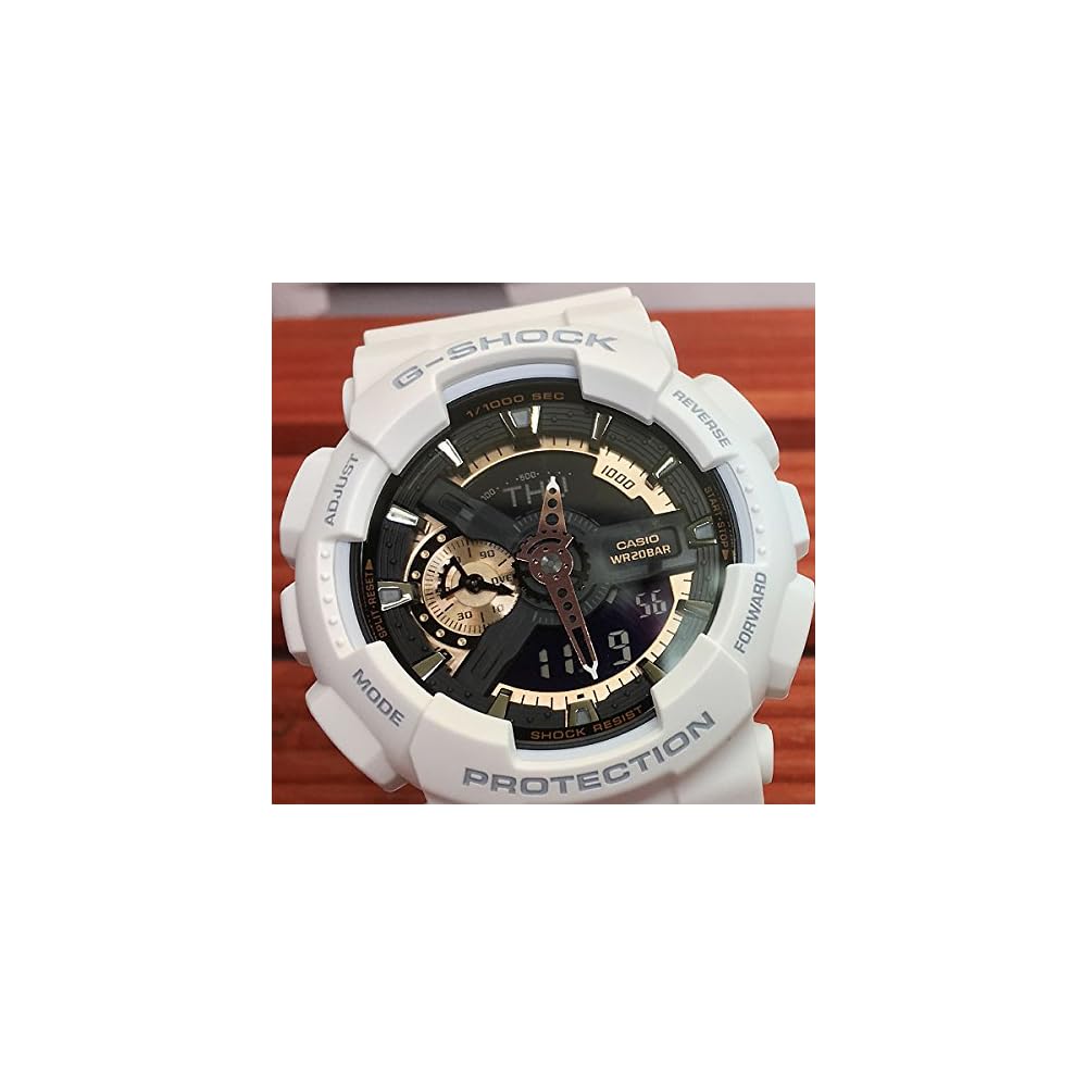 Casio G-SHOCK Pair Watches - Genuine Pair Case Included - G-Shock & Baby-G - 2-Watch Set (GA-110RG-7AJF & BGA-151EF-1BJF)