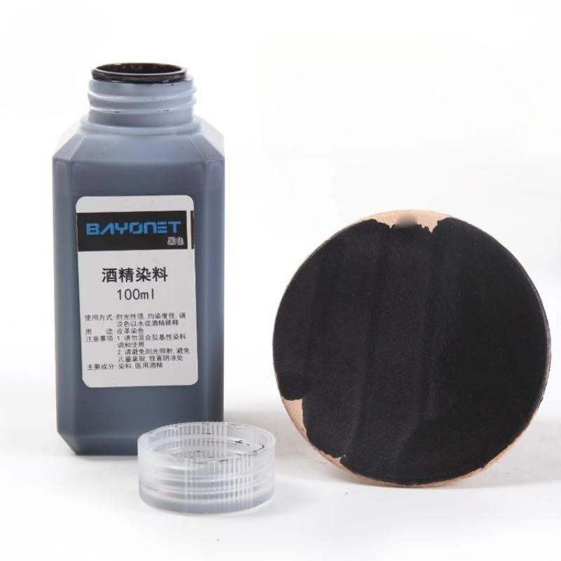 DIY Leather Alcohol Dye Leather Carving Alcohol Dye 100ml/ Be Used for Color Restoration Can Be Diluted Color-changing Agent