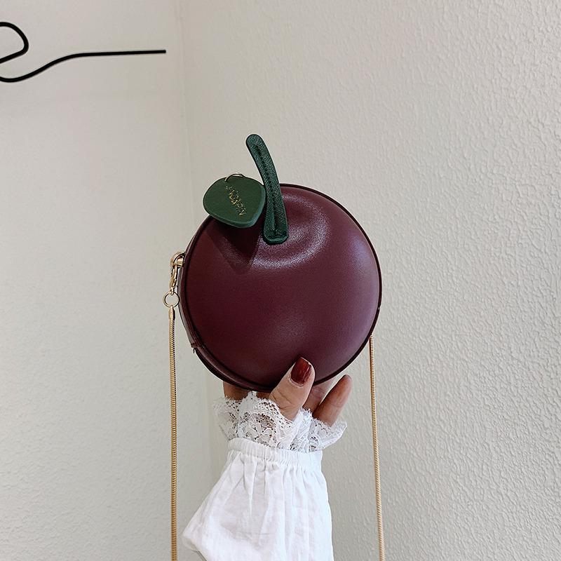 Yogodlns Kruhové mini crossbody kabelky pro ženy Candy barevné provedení Dámské kabelky přes rameno Dívčí kabelky Peněženka Summer Chain Messenger