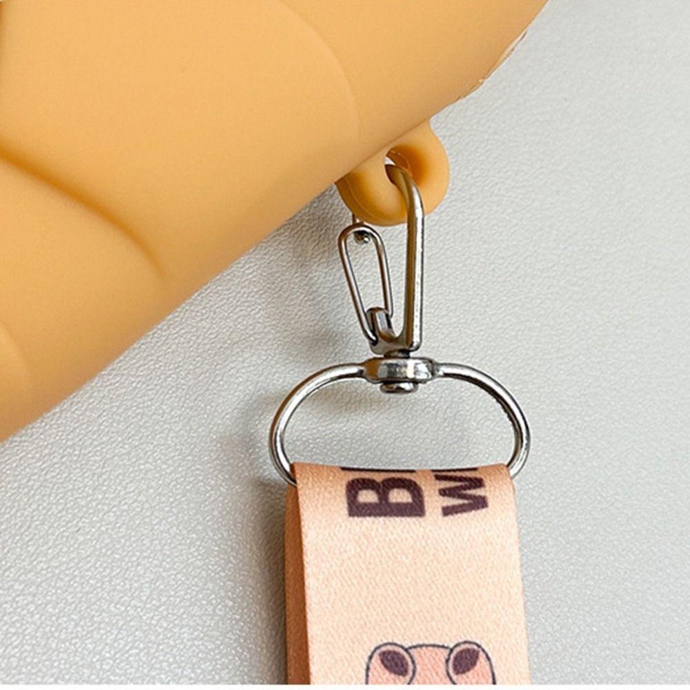 Cartoon Silicone Shoulder Bag Small Wallet Kawaii Animal Purse Capybara Crossboday Bag Friends