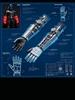 Armor Wars Galactic Empire Dark Lord Armor Blueprint 07 Relaxed T-Shirt
