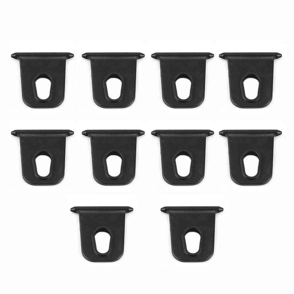 10PCS Black Awning Hooks RV Clothes Hanger Clothes Hanger Organizer RV Awning Hooks  Tent Use