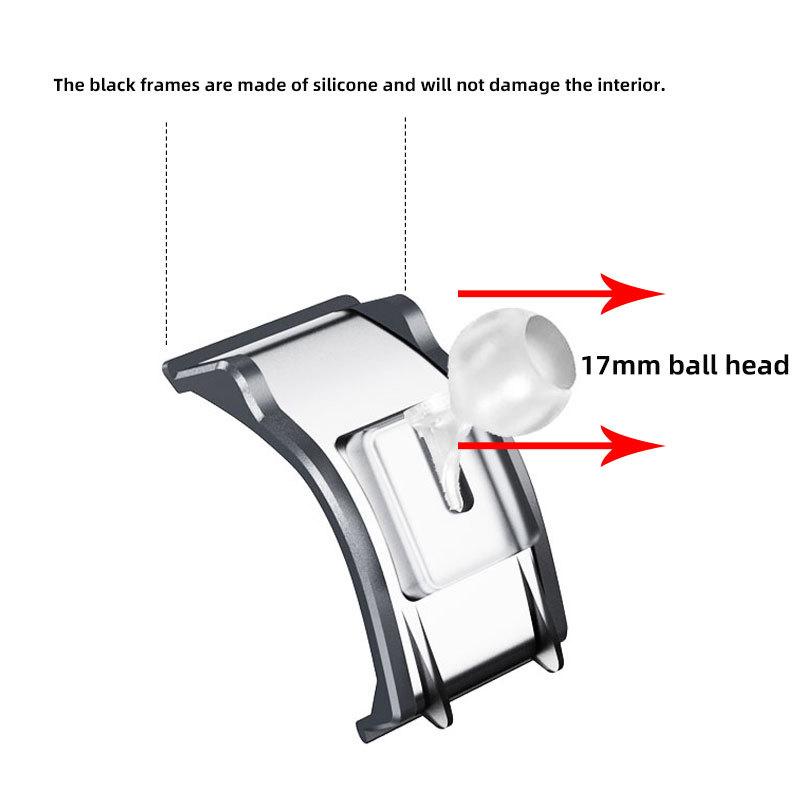 Car Mobile Phone Holder For BMW iX3 X3 G01 X4 G02 2022 2023 Car Gravity Stand GPS Bracket For Magsafe Magnetic Charge Stand