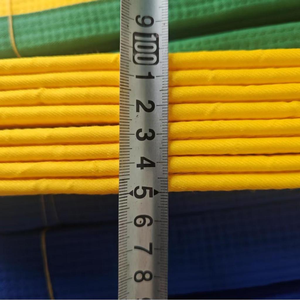 Embroidered Martial Arts Grading Belts for Children & Adults: Taekwondo, Judo, Karate in Red & Black