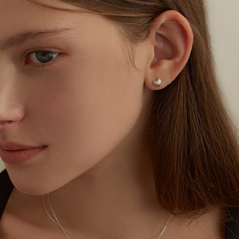 Life MINI Heart Earring