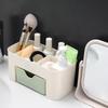 Multifunctional Plastic Storage Box: Desktop Organizer, Makeup/Jewelry Holder, Office Drawer Solution.