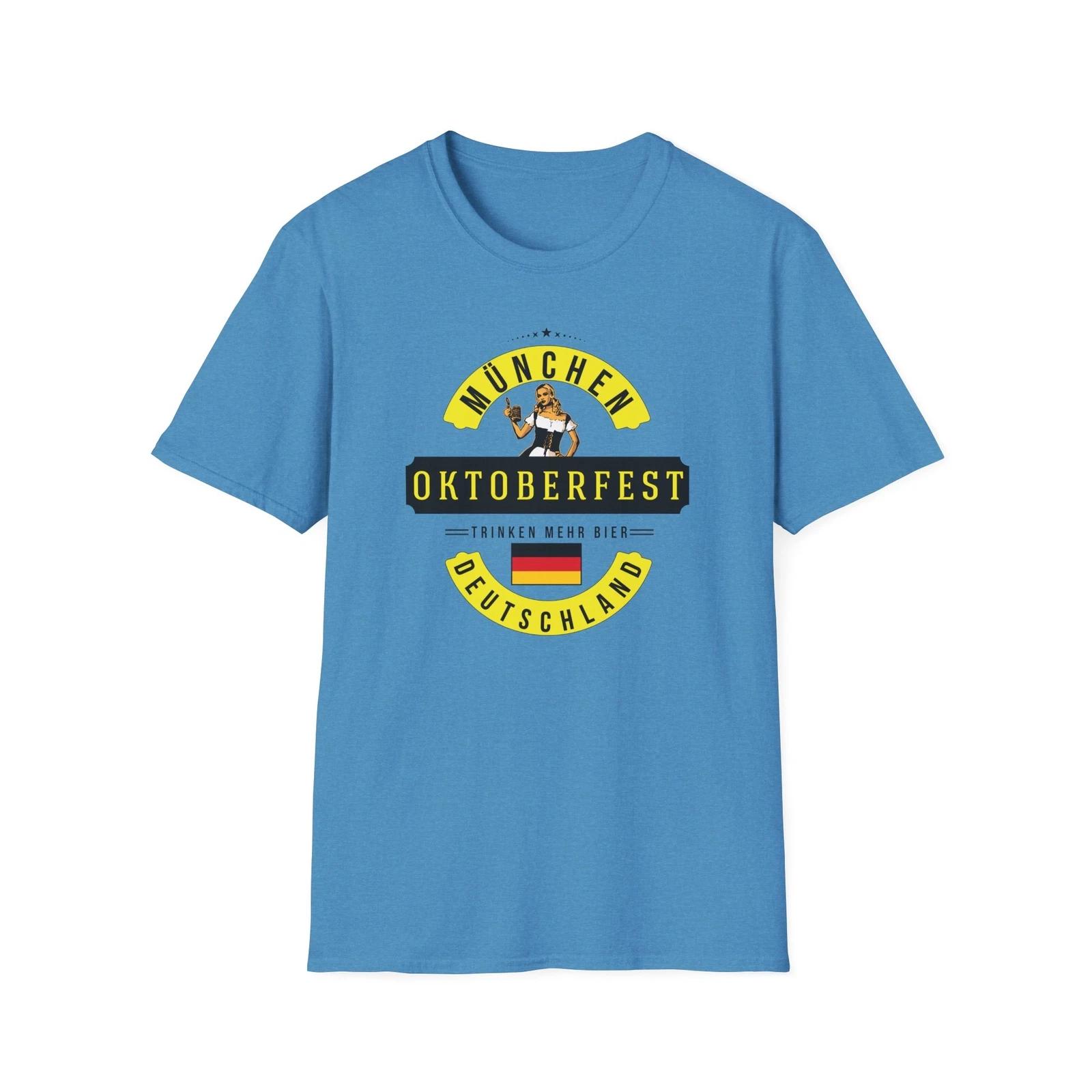 Munich Oktoberfest Germany Unisex Softstyle T-Shirt Octoberfest Souvenir S