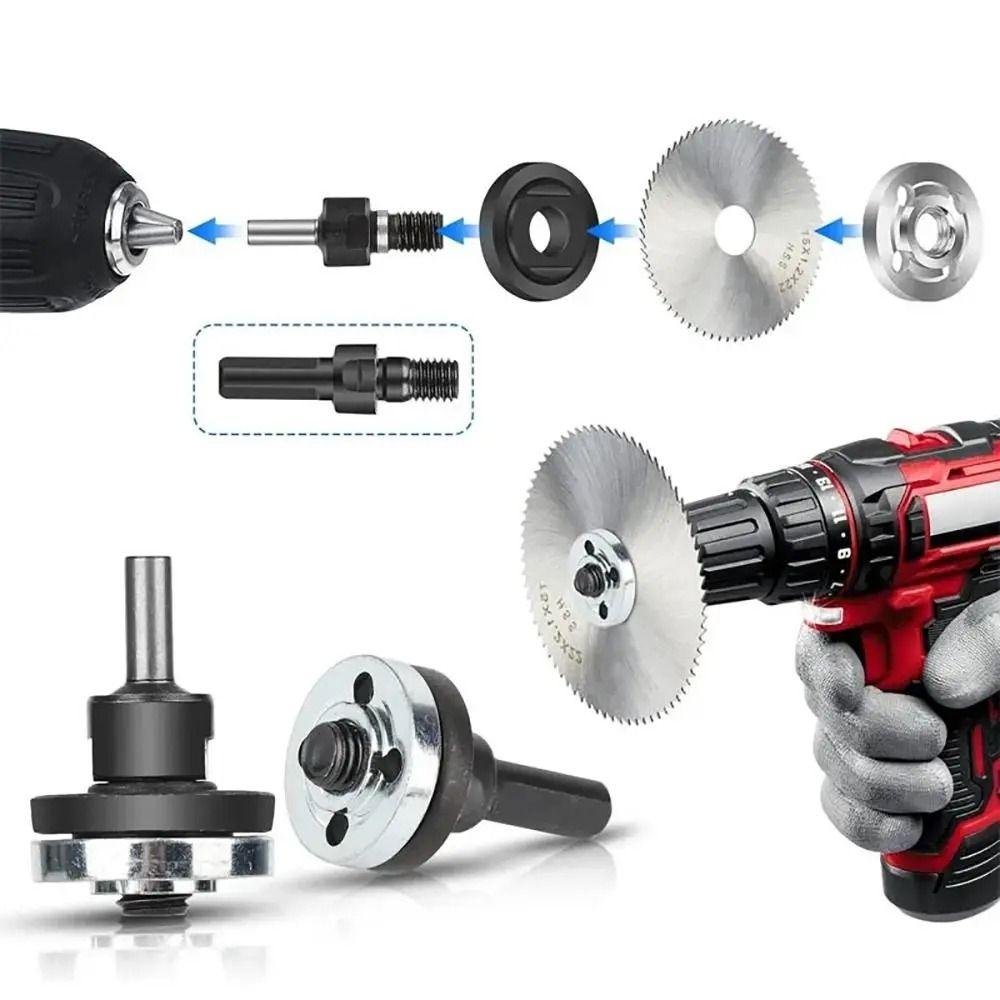 Convenient Conversion Grinding Connection Adapter Wear Resistant Angle Grinder To Drill  Home